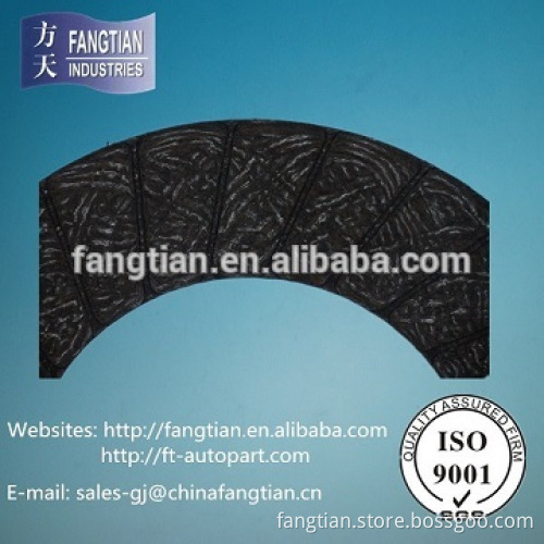 Popular Asbestos Free F-510 Clutch Facing For Buses
